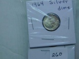 10-1964 ROOSEVELT DIMES