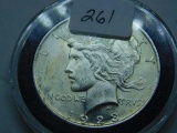 1923 PEACE DOLLAR BU