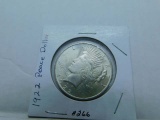 1922 PEACE DOLLAR BU