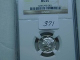 1939D MERCURY DIME NGC MS65