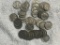 Roll of Buffalo nickels, all but 5 or so with readable dates, see all pics