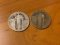 1925 and 1928 Standing Liberty Quarters
