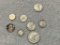 Assorted SILVER foreign coins