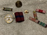 Lot of Military Insignias and pins