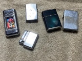 Lot of assorted vintage lighters, made in Japan