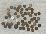 Nice batch of Canadian Coins, some early 1900's coins including a Large Cent