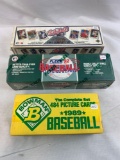 (3) baseball complete sets - '89 Bowman, '91 Upper Deck & '92 Fleer