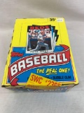 1986 Topps baseball wax box