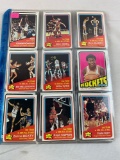 1972-1973 Topps basketball cards, 138 cards, no duplicates