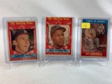 1959 Topps Star Lot, Roy Campanella, Warren Spahn