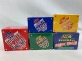 Score factory football traded sets: '88, '89,' 90, '91, '92