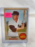 1968 Topps Mickey Mantle card