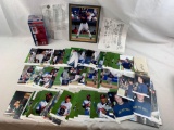 Large lot of Cleveland Indians autographs