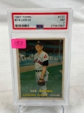 1957 Topps Bob Lemon, PSA, NM