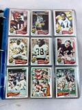 1982 Topps football set in a binder