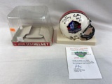 Leroy Kelly signed Hall-of-Fame helmet