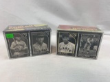 1991 & 1992 Conlon baseball factory sets