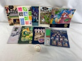 1980s Los Angeles dodgers signed baseball and (10) dodgers yearbooks