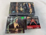X Files, Creators Universe, Total Recall sealed boxes