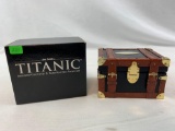 Titanic Limited Edition Collector's sealed set in a Steamer Trunk