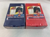 1990-1991 Hoops basketball sealed boxes series 1 & 2