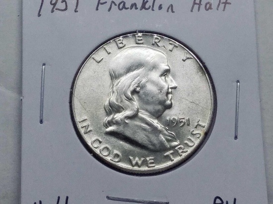 1951 FRANKLIN HALF BU