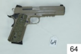 Sig Sauer    Mod 1911R Scorpion    Cal .45 ACP    FDE Finish    Low Profile    Night Sights    SN: G