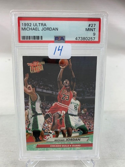 1992 Ultra Michael Jordan PSA 9