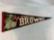 1950's Cleveland Browns Pennant – Beautiful Pennant !!!
