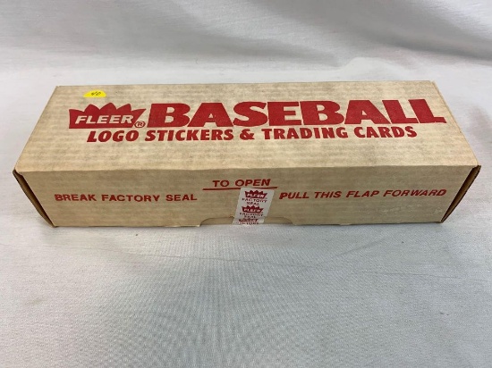 1989 Fleer BB “Factory Sealed” Mint Set w/ Ken Griffey Jr. RC