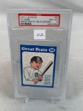 1972 Laughlin Ty Cobb “Great Feats-Blue”  Graded NM-MT 8