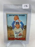 1967 Topps Don Sutton (2nd Year Card)