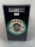 1976 Buckman's Ice Cream Disc Franco Harris Graded NM-MT+ 8.5