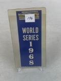 1968 World Series “Pinback” Ribbon (Blue) NM