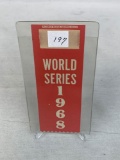 1968 World Series “Pinback” Ribbon (Red) NM