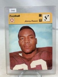 1977 Sportscasters HOFer Jim Brown