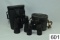 Lot of 2 Binoculars    A: US Navel Gun Factory  MK-37  9x63  1944  Condition: Fair    B: Bausch & Lo