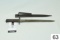 Bayonet    1898    For Krag    W/Scabbard    Condition: Good