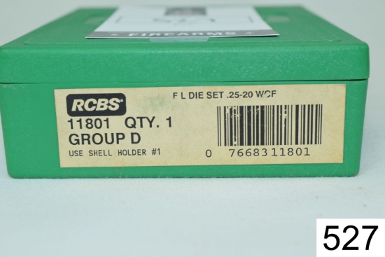 RCBS    2 Die Set    .25-20    Condition: Excellent