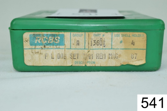 RCBS    2 Die Set    7mm Rem Mag    Condition: Fair