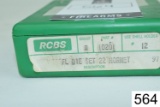 RCBS    2 Die Set    .22 Hornet    Condition: Very Good