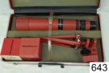 Redfield    15-60x    Spotting Scope    W/Tripod & Window Mount  In Case    Condition: Excellent