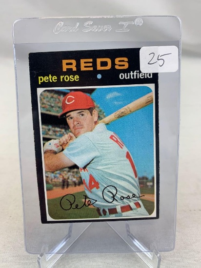 1971 Topps Pete Rose #100 VG-EX Tough Issue To Find Nice