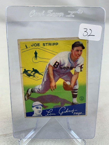 1934 Goudey Joe Stripp #46 Off Grade