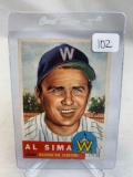 1953 Topps Al Sima #241 EX High Number