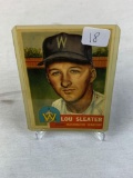 1953 Topps Lou Sleater #224 EX+ Tough High Number