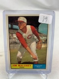 1961 Topps Jim Maloney #436 Rookie Short Print EX-MT