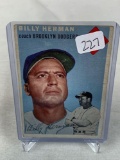 1954 Topps Billy Herman #86 VG Crease HOF