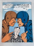1944 College Football Program Coast Guard vs 4th Air Force - Try and Find Another One of These