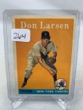 1958 Topps Don Larsen #161 EX